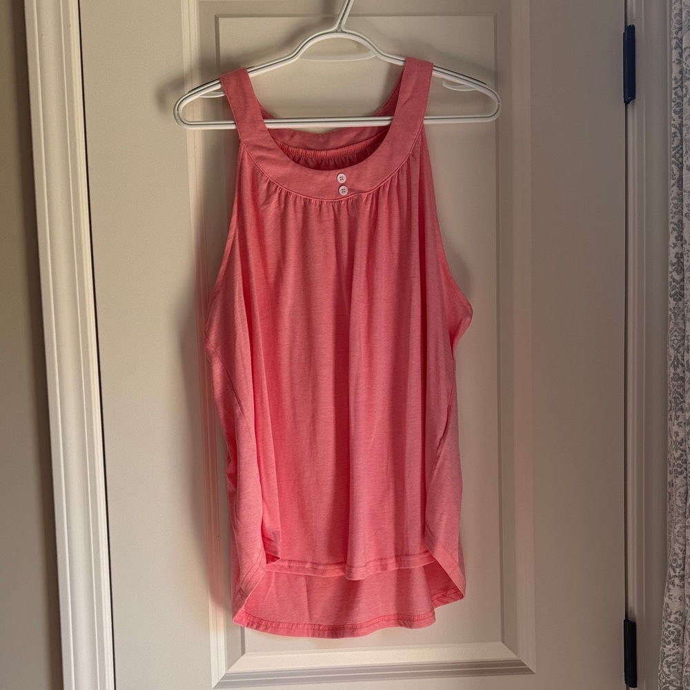 Coral Sleeveless Women's Tank Top